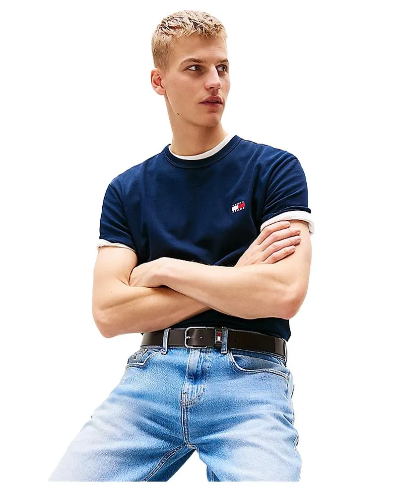 T-shirt Uomo Con Distintivo Tommy