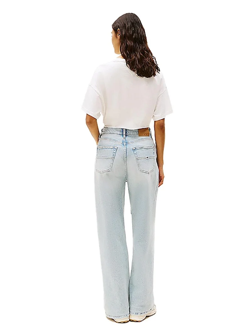 T-shirt crop donna con nodo e Logo