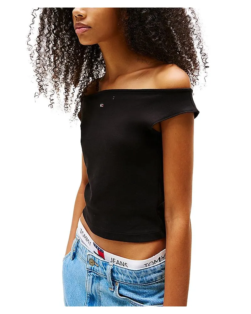 T-shirt Donna Con Scollatura A Barca