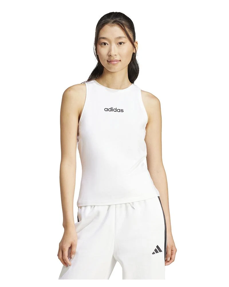 Canotta Donna Essentials Linear Slim Cotton