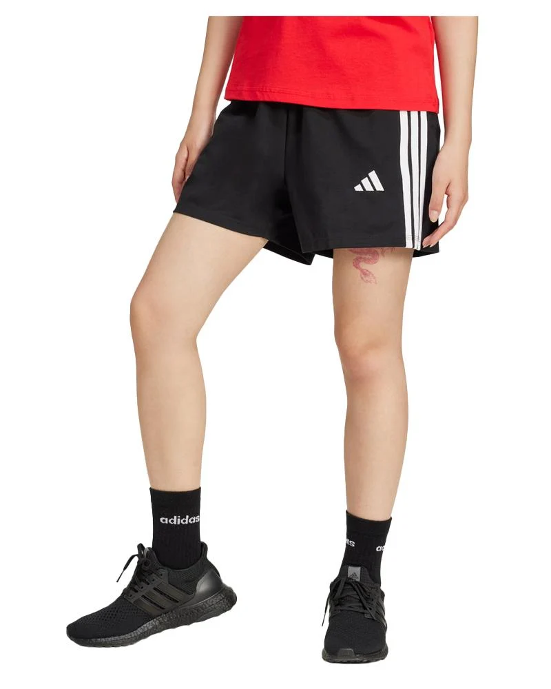 Short Donna Essentials 3-Stripes Cotton