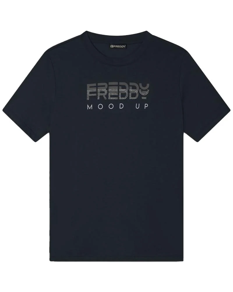 T-shirt Girocollo Donna Con Grafica