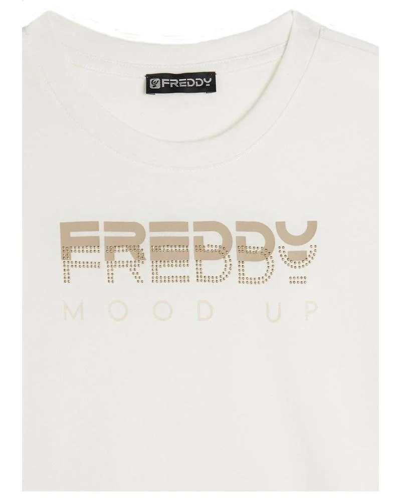 T-shirt Girocollo Donna Con Grafica