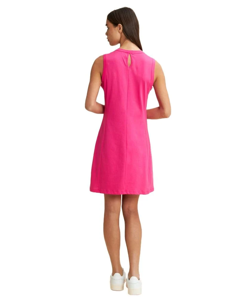 Vestito Senza Maniche Donna In Jersey Con Dettagli Floreali