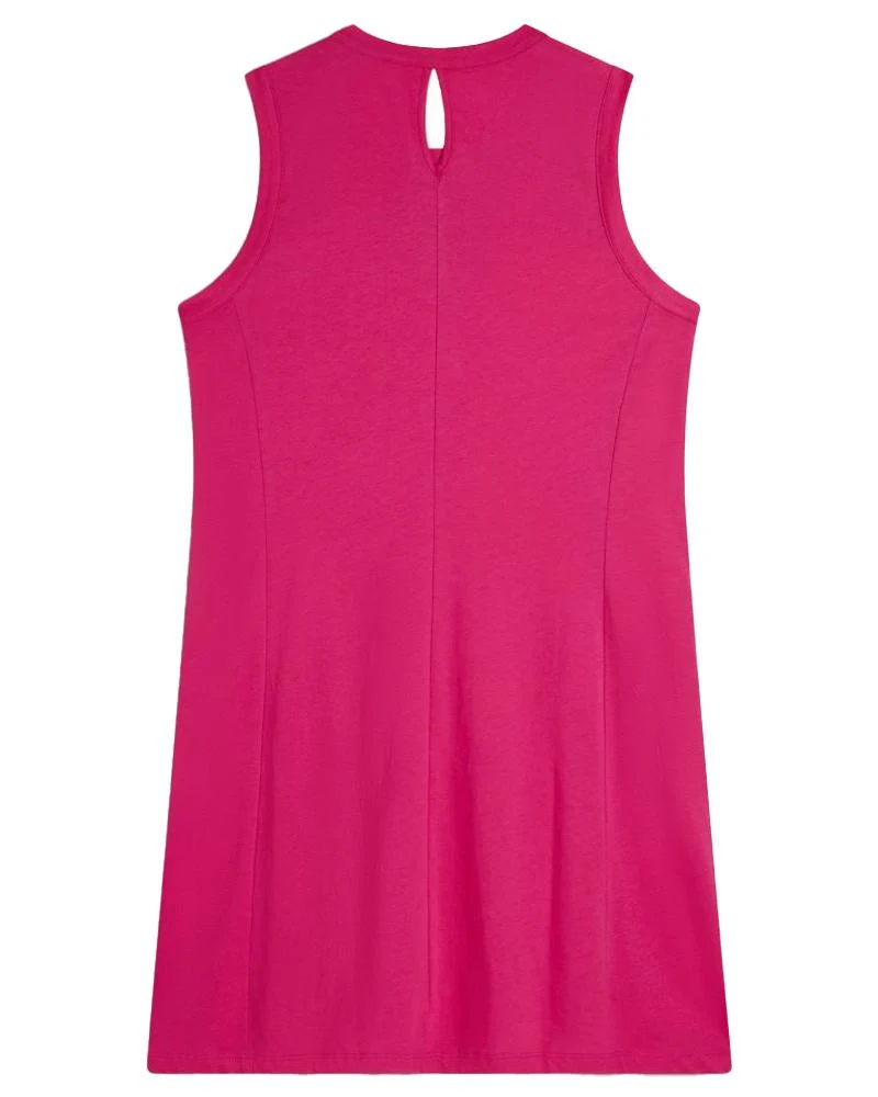 Vestito Senza Maniche Donna In Jersey Con Dettagli Floreali