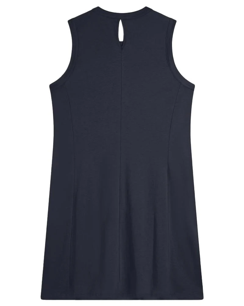 Vestito Senza Maniche Donna In Jersey Con Dettagli Floreali