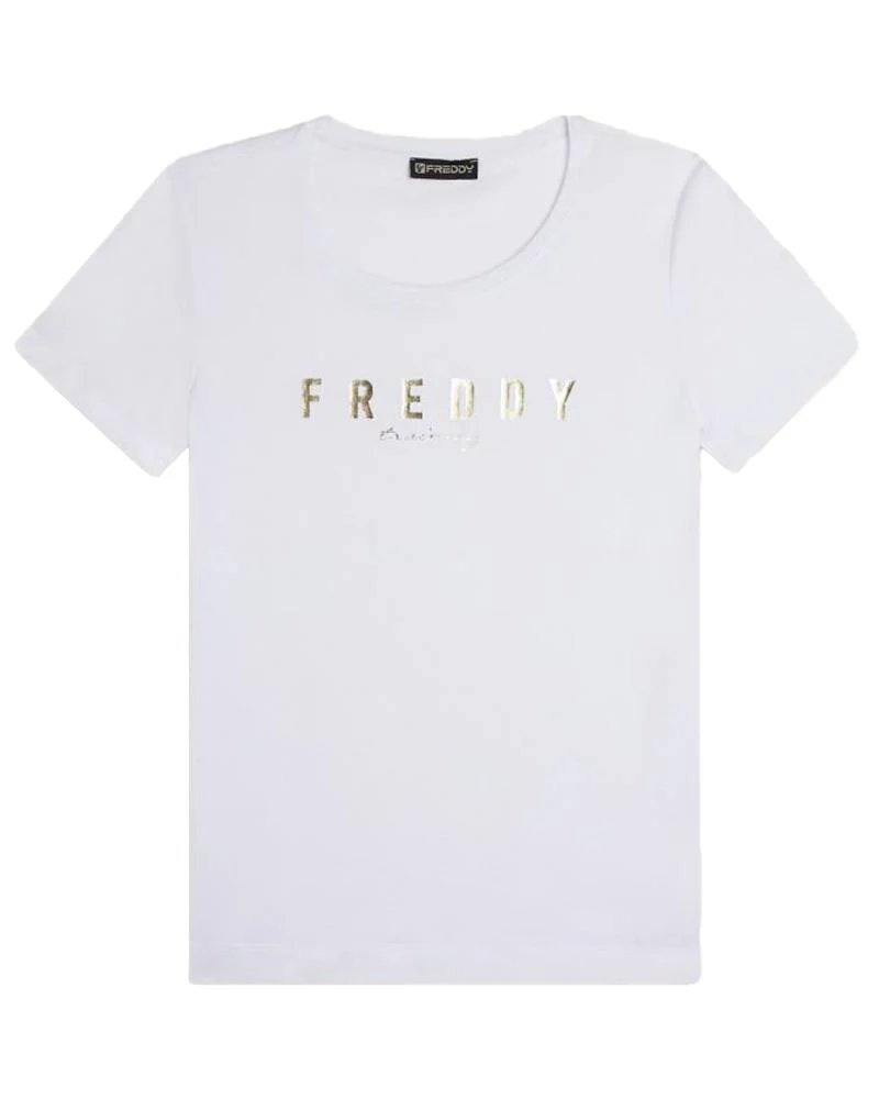T-shirt In Jersey Donna Con Logo