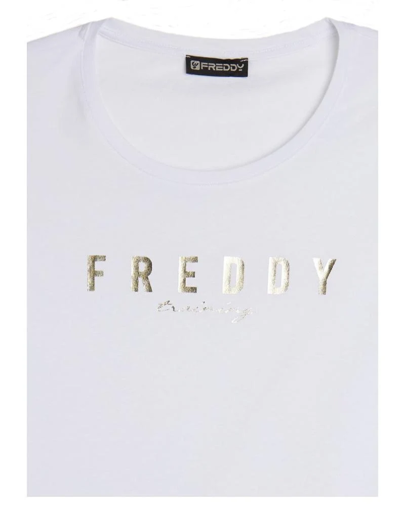 T-shirt In Jersey Donna Con Logo