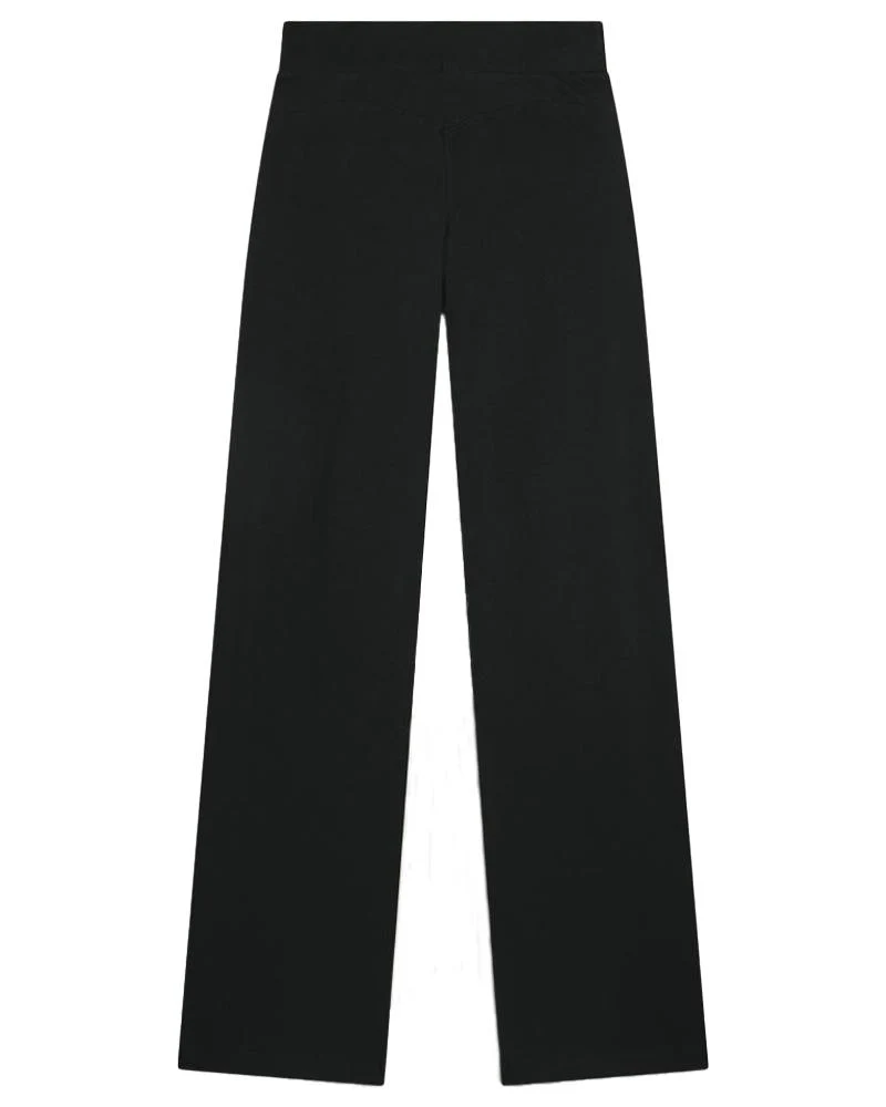 Pantaloni Comfort Fit Donna In Jersey Con Gamba Ampia