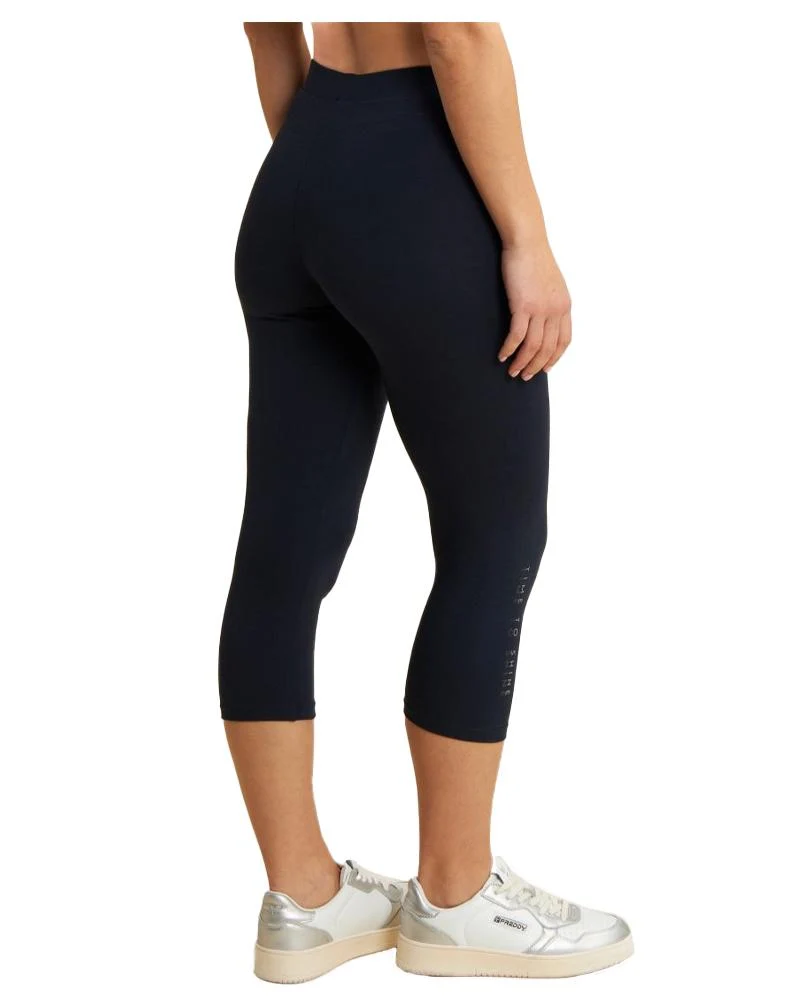 Leggings Corsaro Donna In Jersey Con Logo