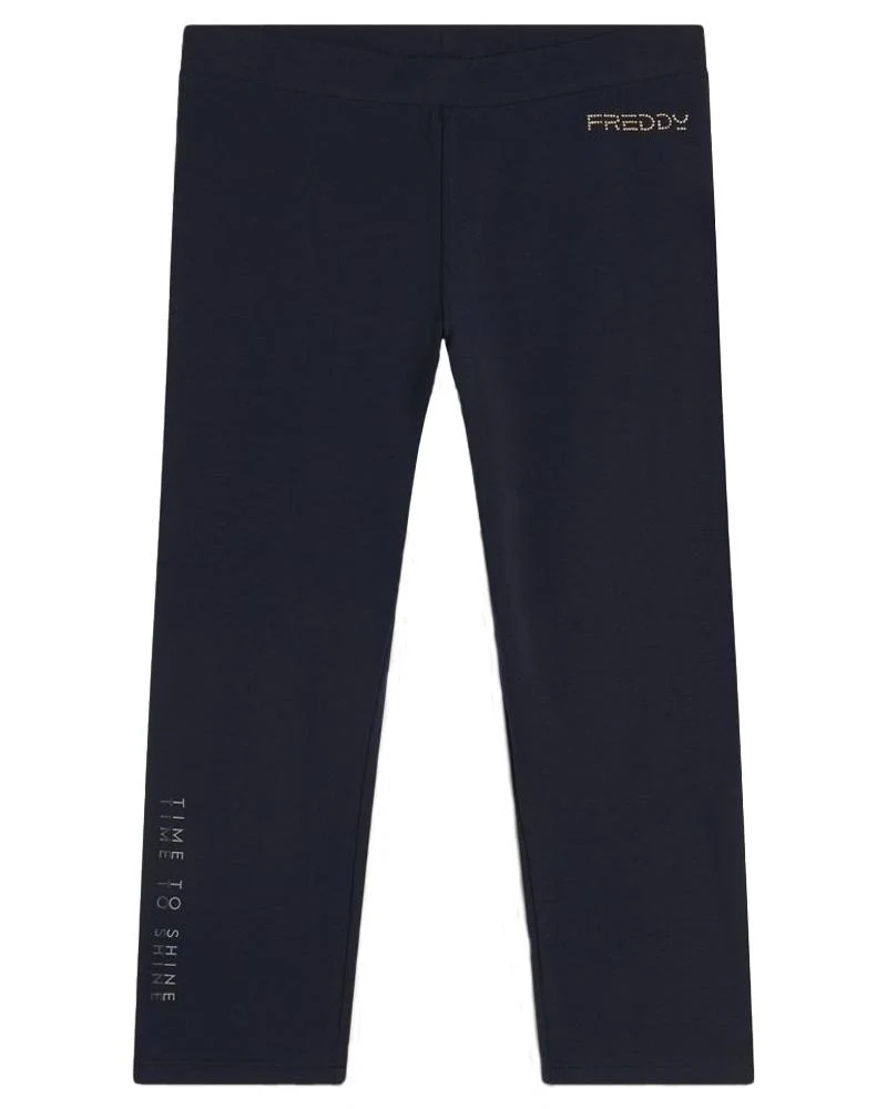 Leggings Corsaro Donna In Jersey Con Logo