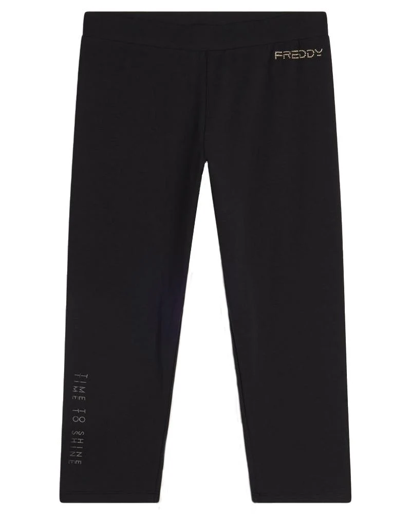 Leggings Corsaro Donna In Jersey Con Logo