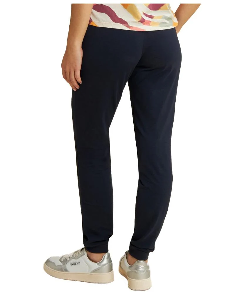 Pantaloni In Jersey Donna Con Fondo A Polsino