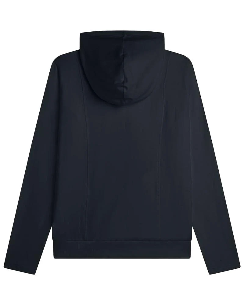 Felpa In Jersey Donna Con Zip E Cappuccio