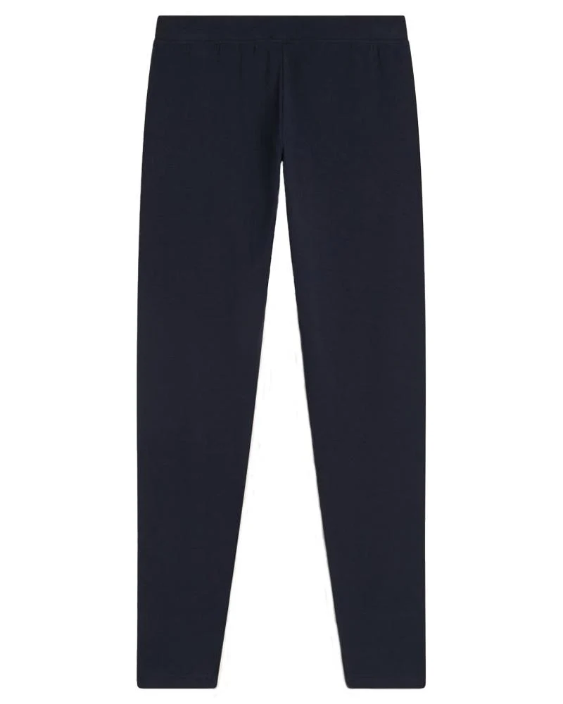 Leggings 7/8 Donna In Jersey Con Logo