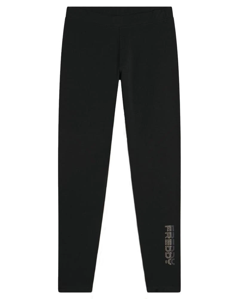 Leggings 7/8 Donna In Jersey Con Logo