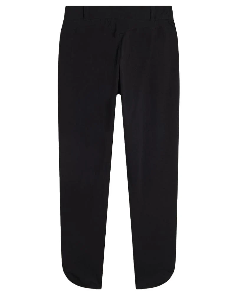 Pantaloni Donna Slim Fit In Jersey Con Spacco Sul Fondo