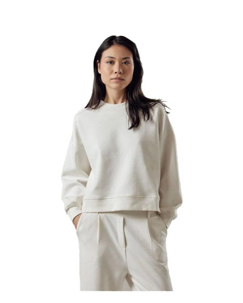 Felpa Donna Loose Fit in Interlock