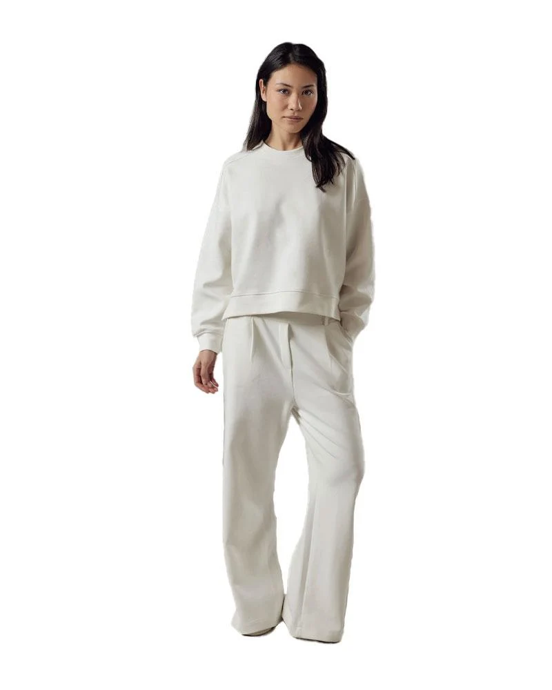 Felpa Donna Loose Fit in Interlock