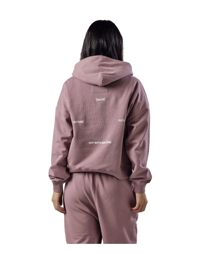 Felpa con cappuccio Donna Loose Fit