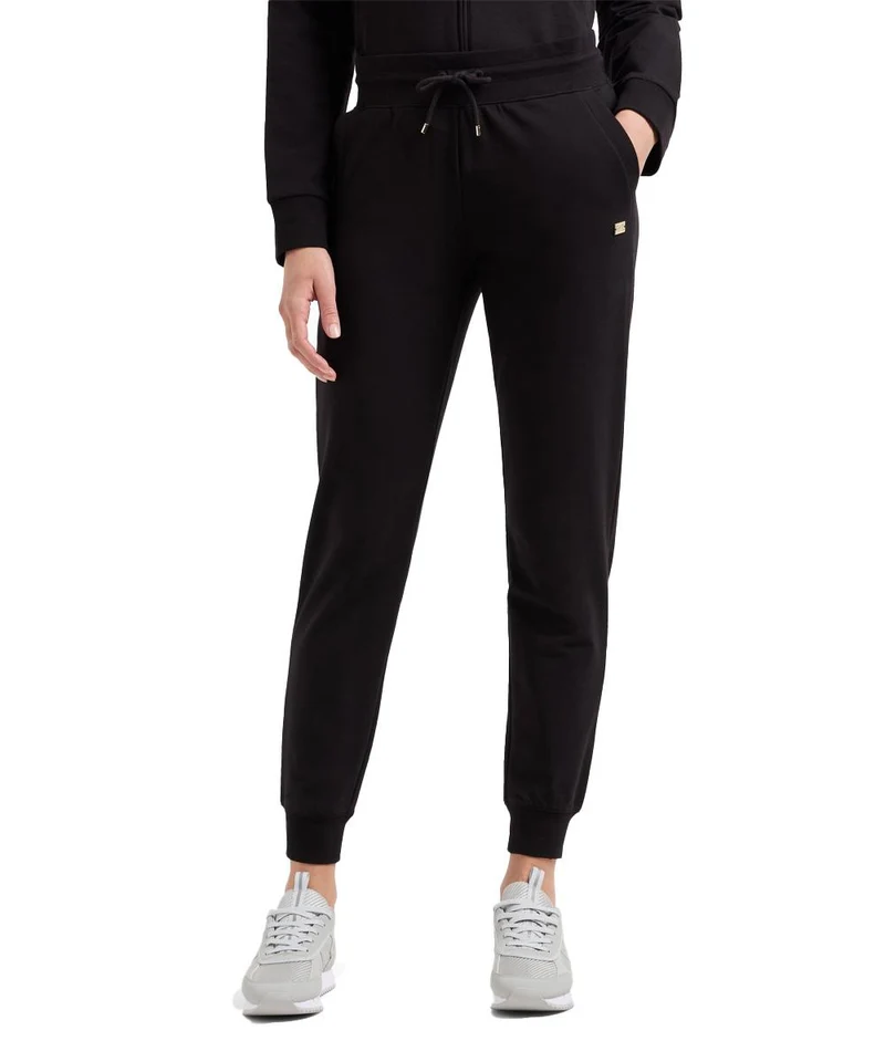 Pantaloni Jogger Core Lady In Cotone Stretch