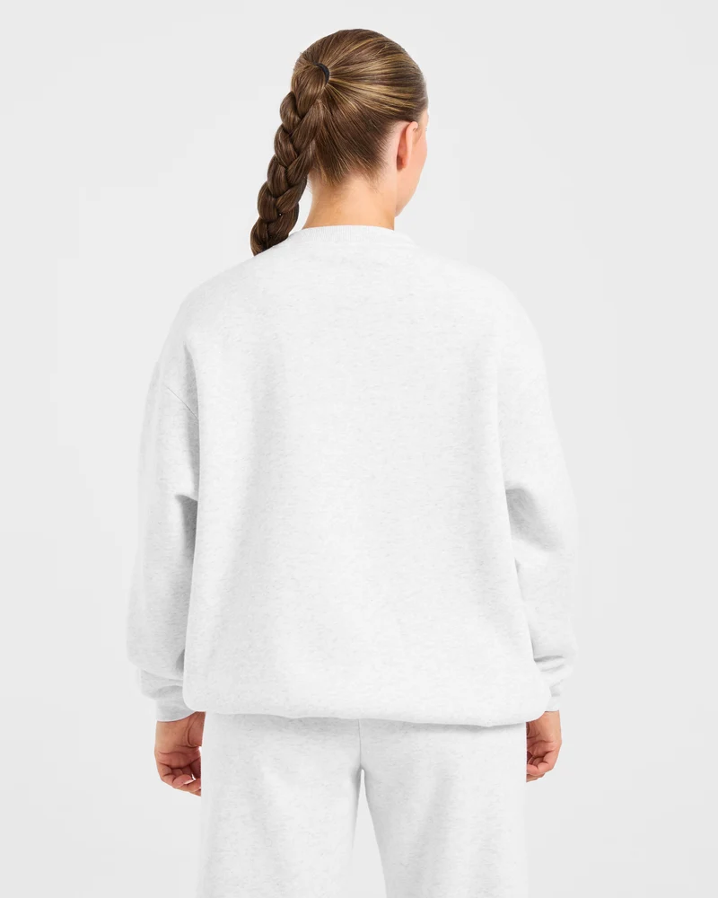 Varsity 2.0 Oversized Sweatshirt - Heather Gris
