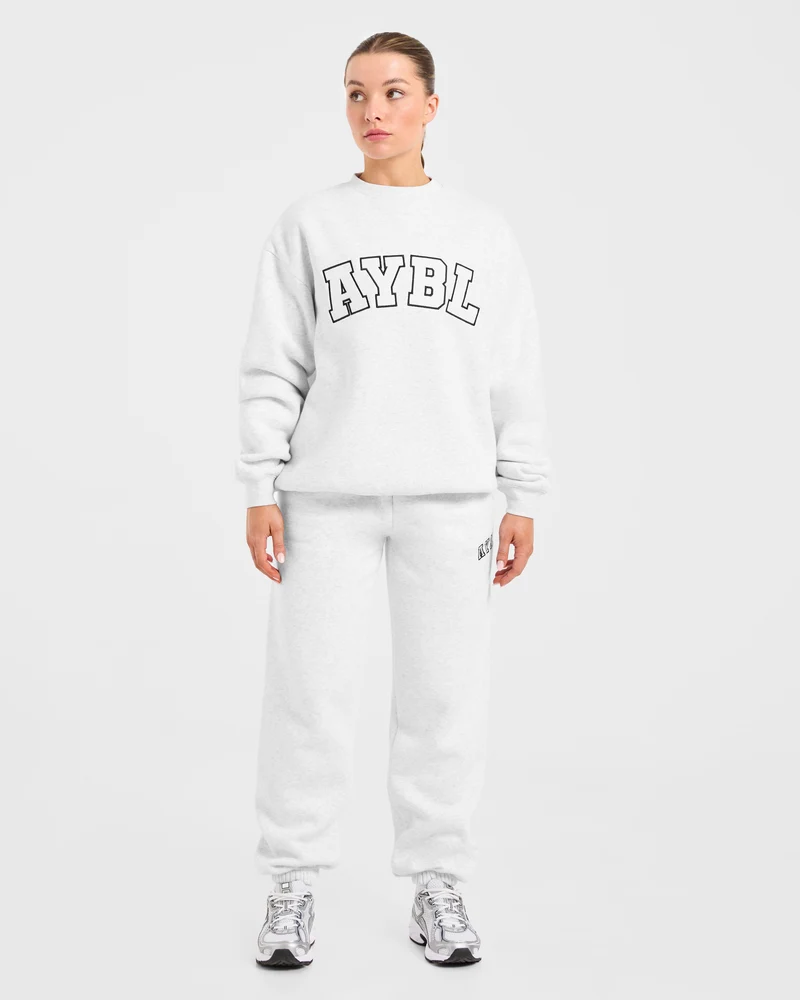 Varsity 2.0 Oversized Sweatshirt - Heather Gris