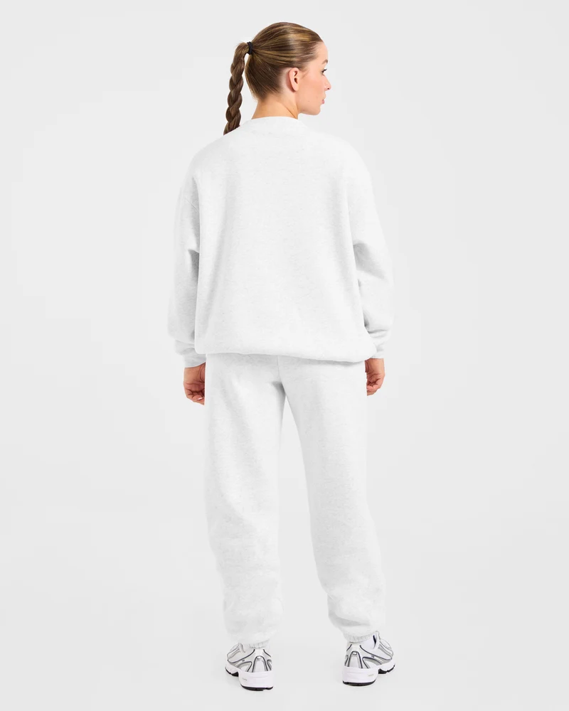 Varsity 2.0 Oversized Sweatshirt - Heather Gris