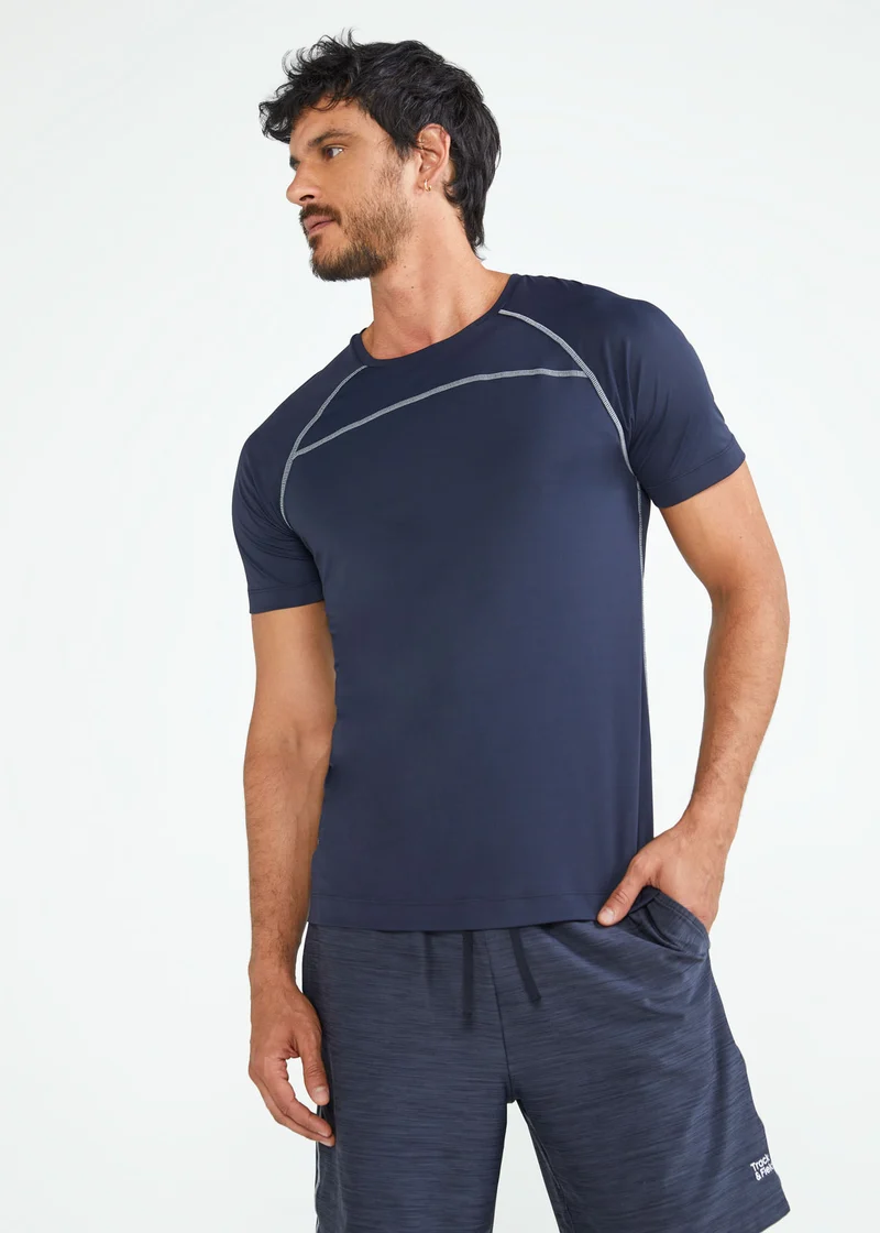 T-shirt Homem Manga Curta Minimal