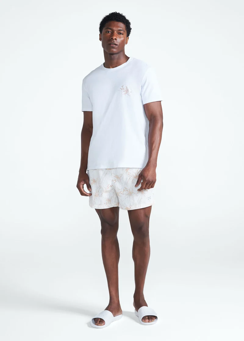 T-shirt Homem Manga Curta Silk Eve