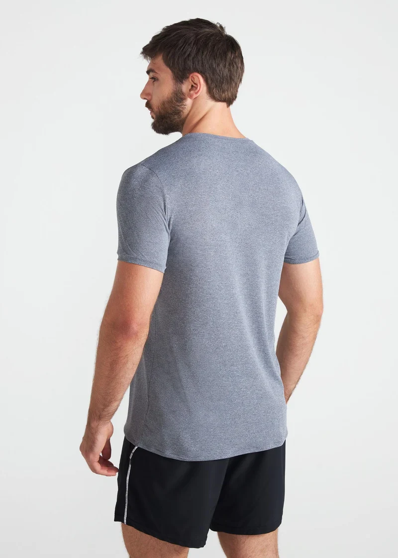 T-shirt Homem Manga Curta Thermodry Listras