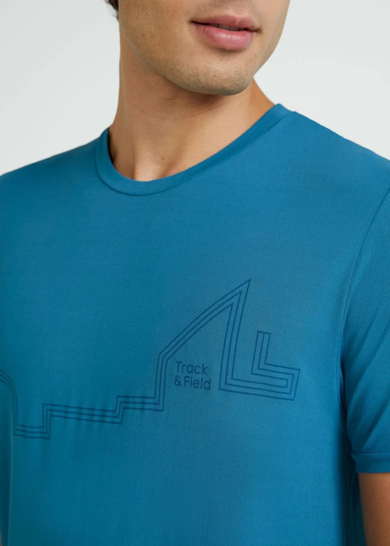 T-shirt Homem Manga Curta Thermodry Horizonte