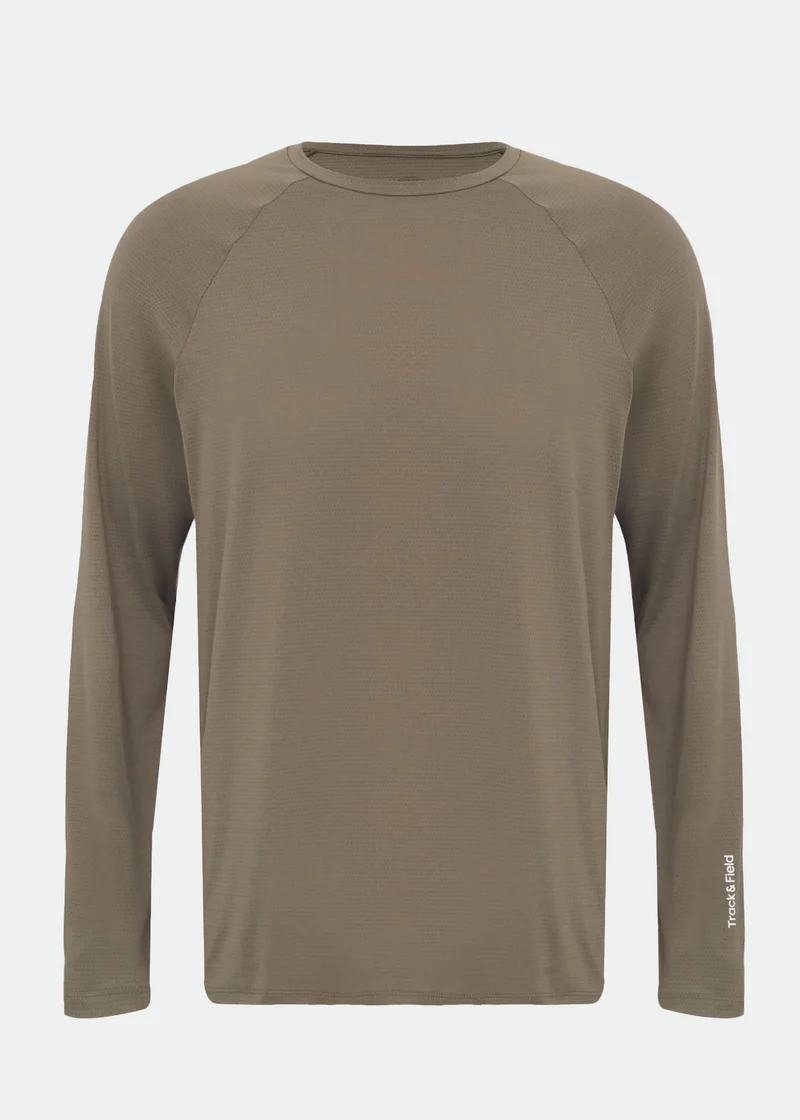 T-shirt Homem Manga Longa Uv Mesh