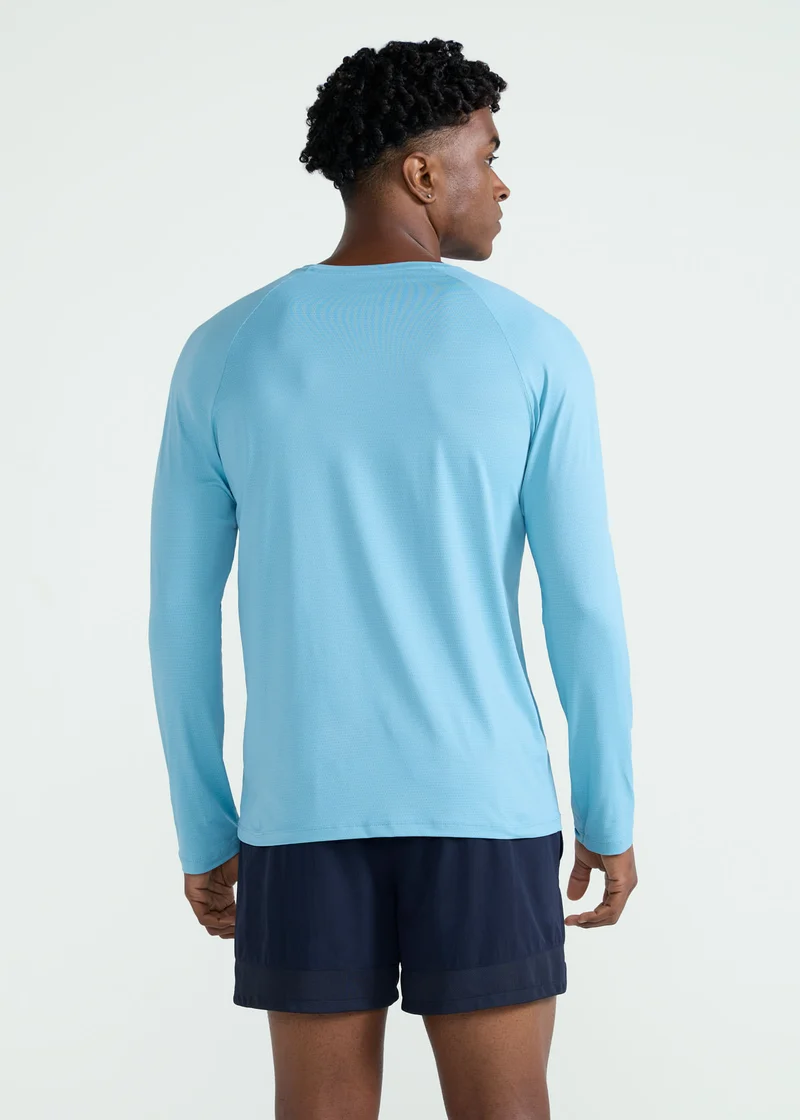 T-shirt Homem Manga Longa Uv Mesh