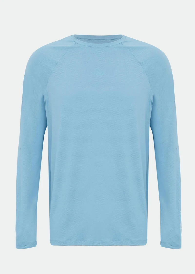 T-shirt Homem Manga Longa Uv Mesh