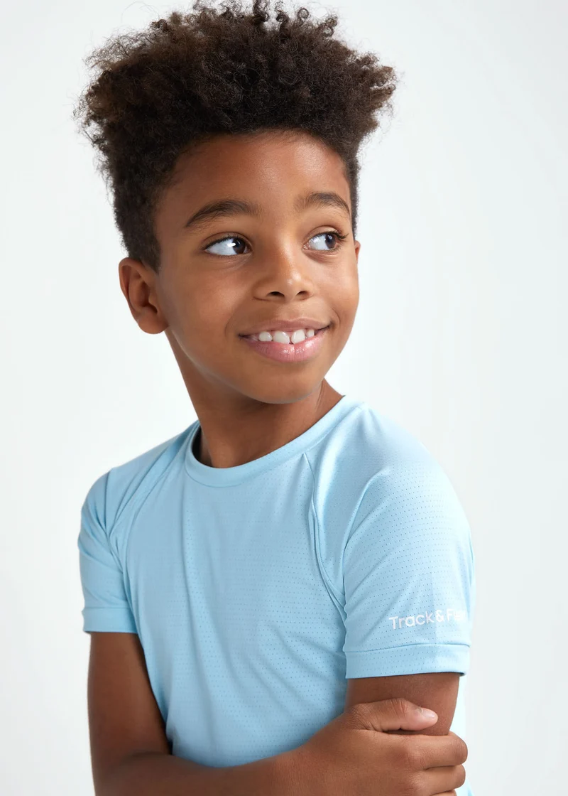 T-shirt Infantil Unissex Manga Curta Uv