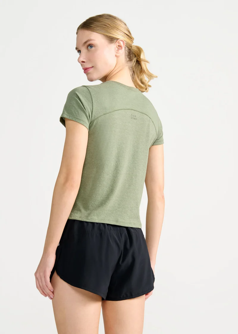 T-shirt Mulher Cropped