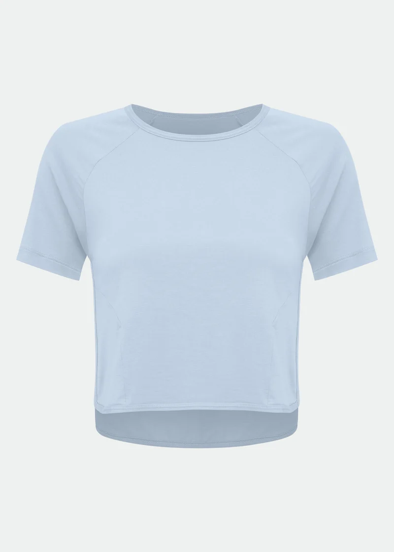 T-shirt Mulher Manga Curta Essential