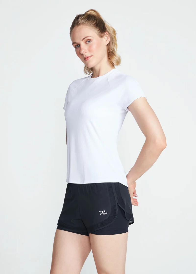 T-shirt Mulher Manga Curta Outlast
