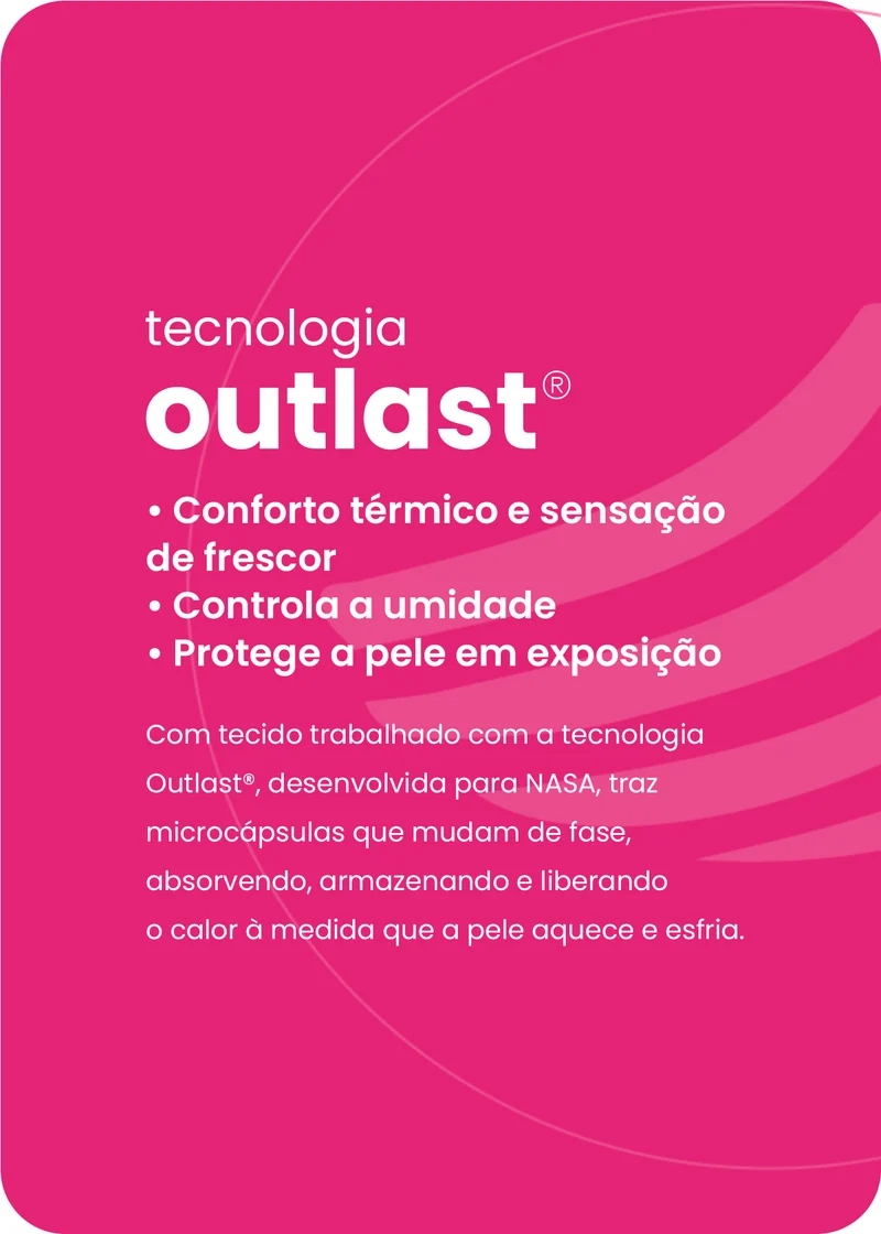 T-shirt Mulher Manga Curta Outlast