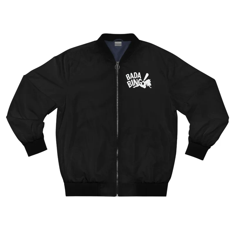 Bada Bing Mobsters club New Jersey Bomber Jacket