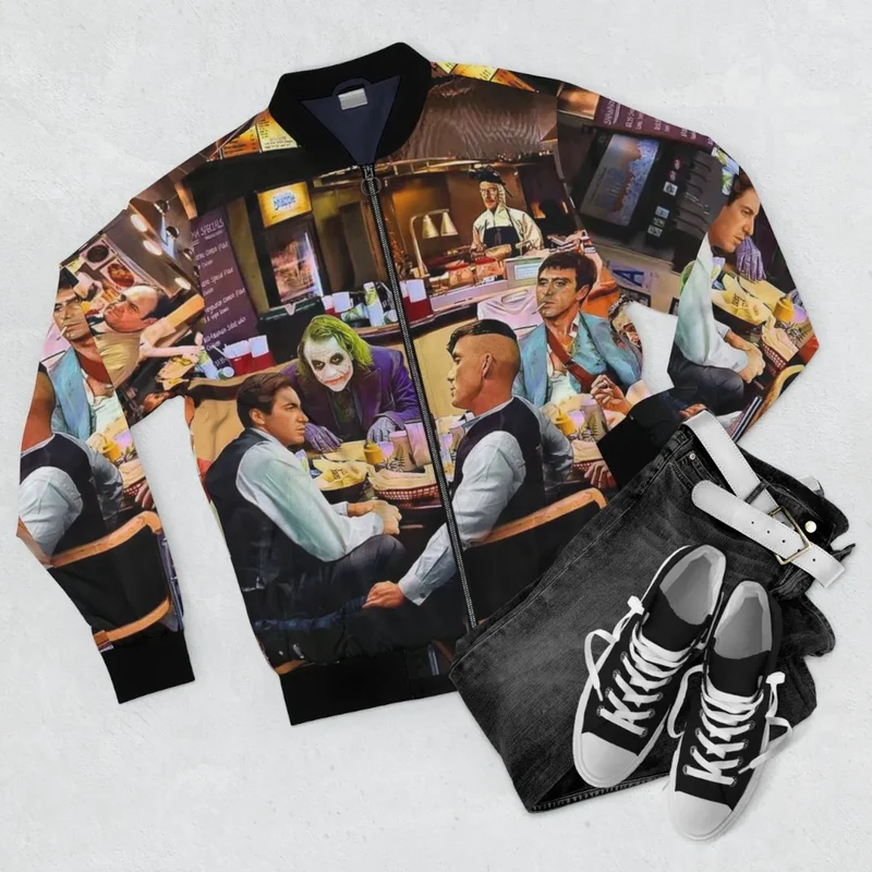 The Best Famous Mobster Movies of All Time Bomber Jacket