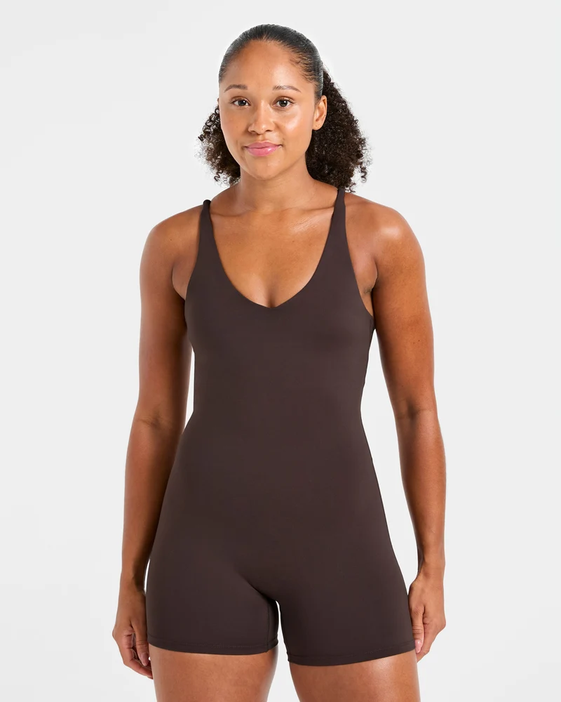 Staple Shorts All In One - Coffee Marron
