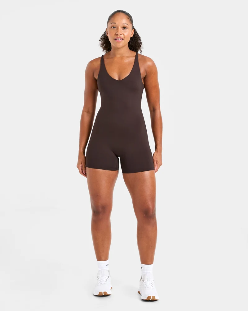 Staple Shorts All In One - Coffee Marron
