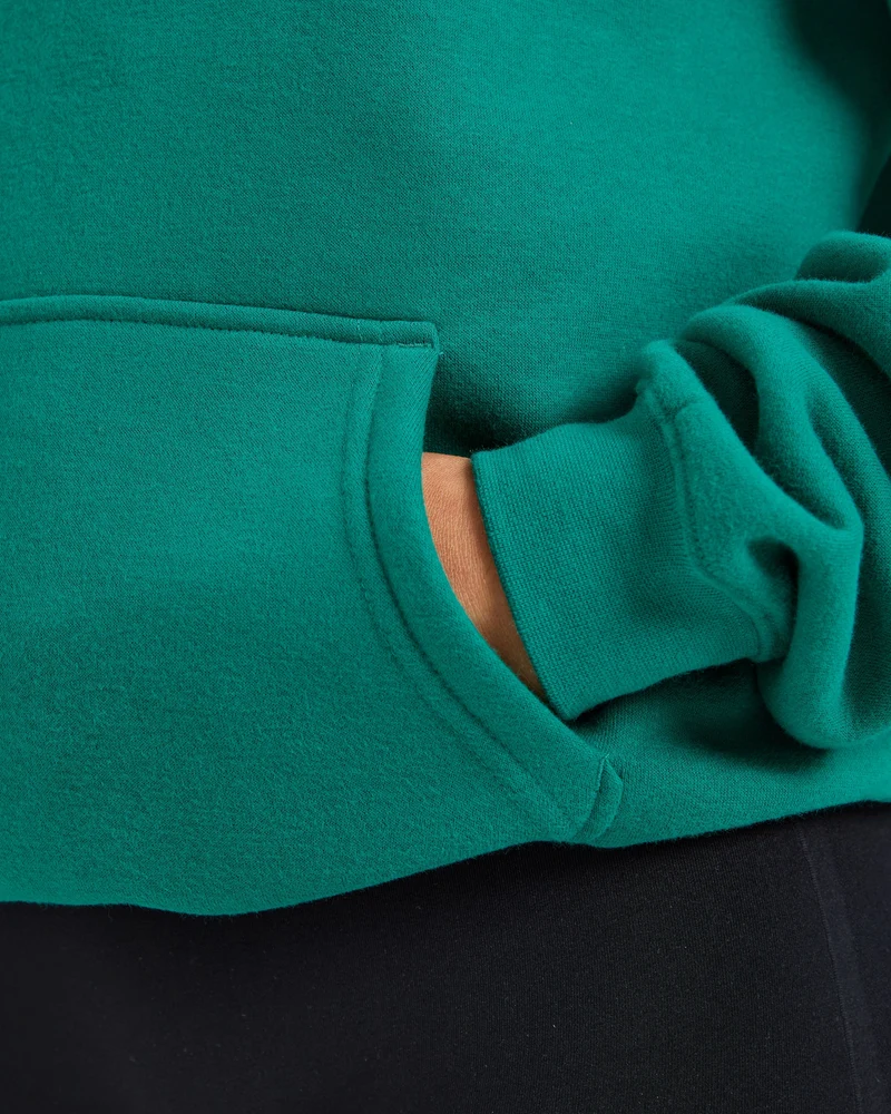 Script Embroidered Oversized Hoodie - Sports Vert