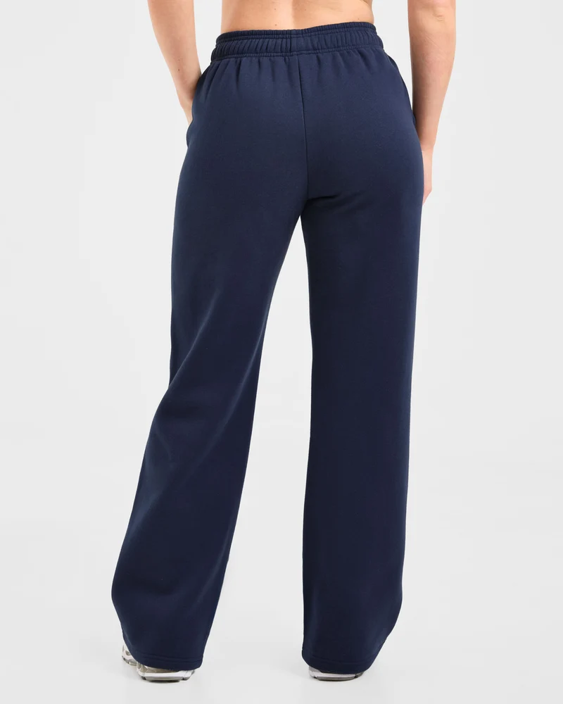 Varsity 2.0 Oversized Straight Leg Joggers - Navy