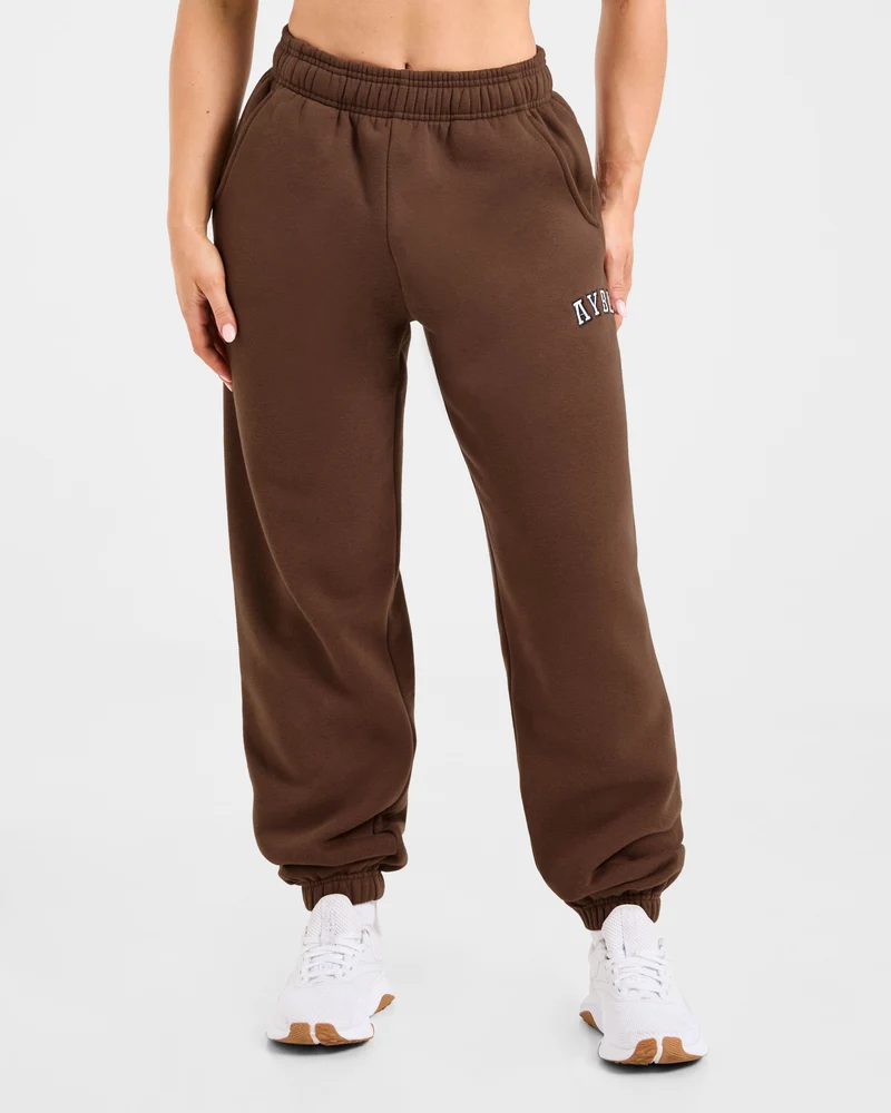 Varsity 2.0 Oversized Joggers - Marron