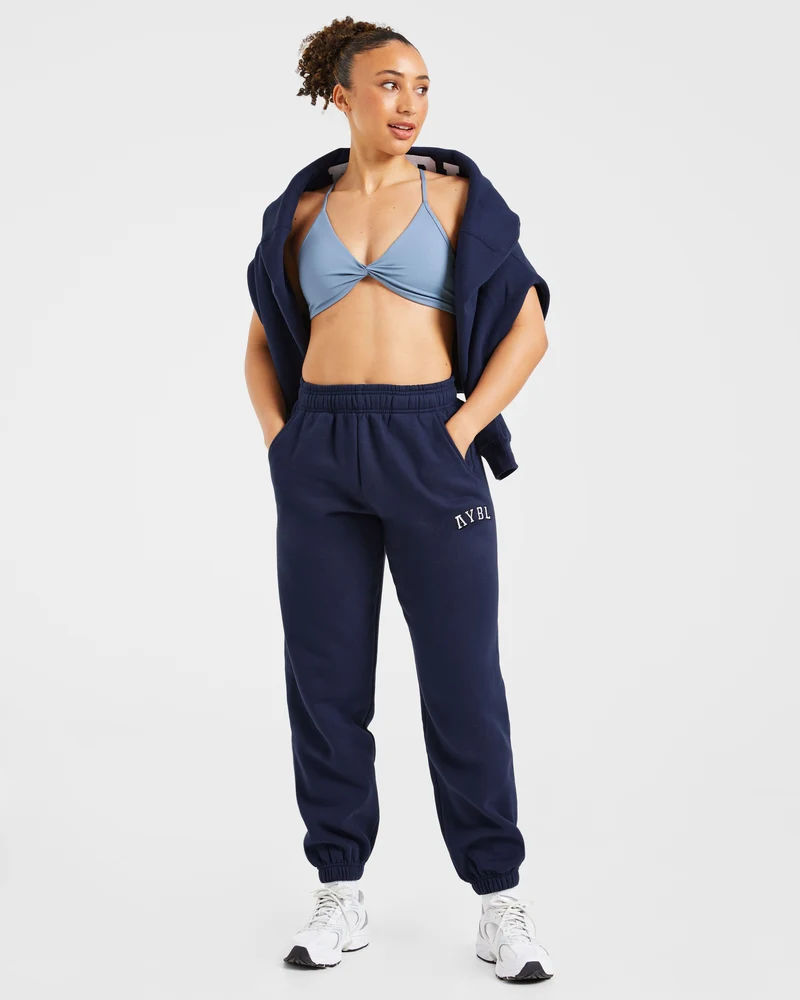 Varsity 2.0 Oversized Joggers - Navy