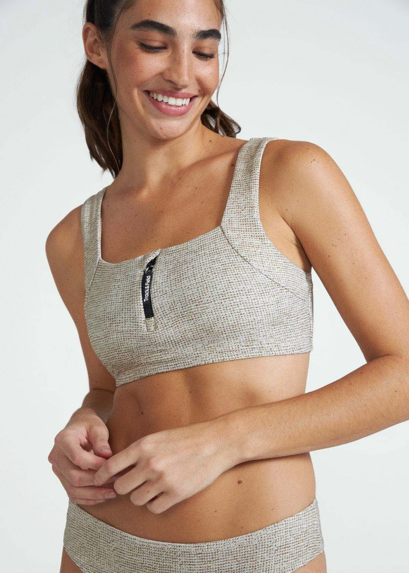 Top Biquíni Cropped Astros Textura