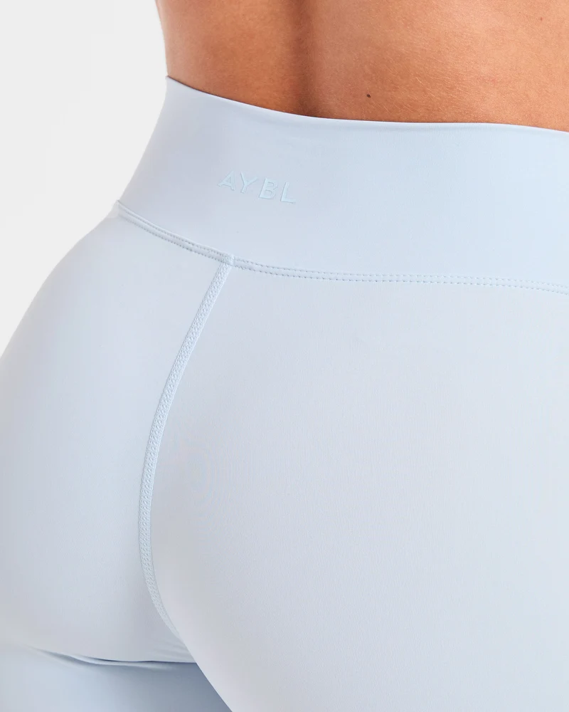Sculpt Wrap Leggings - Iced Bleu